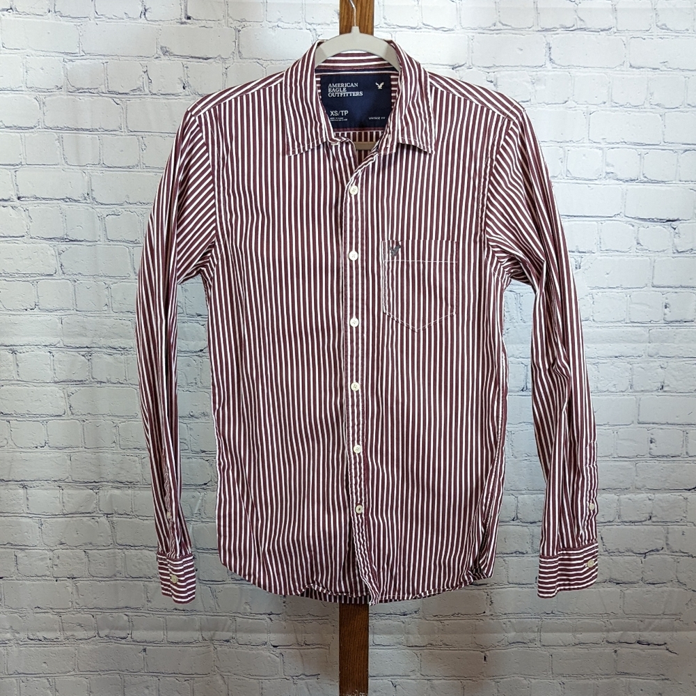 American Eagle Vintage Fit Button Up